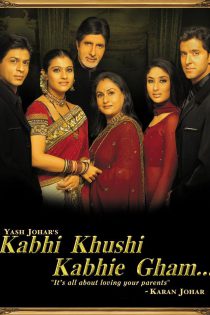 دانلود + تماشای آنلاین فیلم هندی Kabhi Khushi Kabhie Gham 2001 با زیرنویس فارسی چسبیده و دوبله فارسی