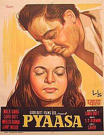 دانلود + تماشای آنلاین فیلم هندی Pyaasa 1957